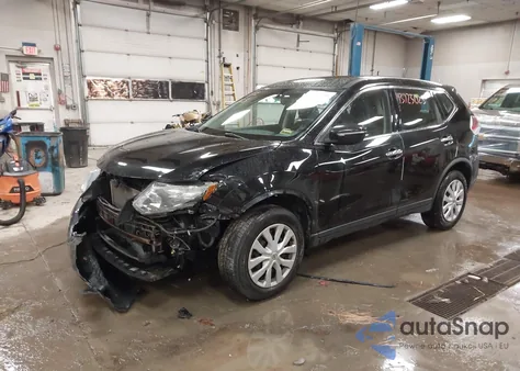 2015 Nissan Rogue S z USA, uszkodzony, nr VIN KNMAT2MV9FP537852